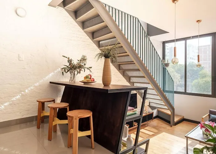 Deluxe W Private Terrace Reforma Av Apartamento *