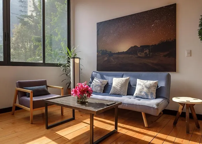 Deluxe W Private Terrace Reforma Av Apartamento México DF